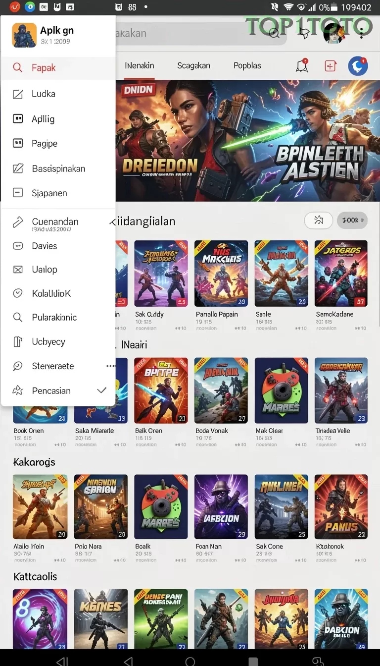 Screenshot Fire Blaze Blue Wizard Megaways nomor 1